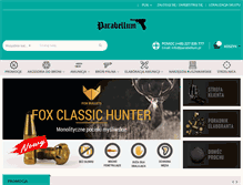 Tablet Screenshot of parabellum.pl